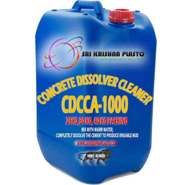 Concrete Dissolver Cleaner Chemical | Cement Remover Chemical | Plastic Paver Mould Cleaner